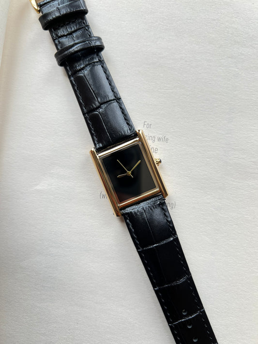 Black and Gold Men’s Watch