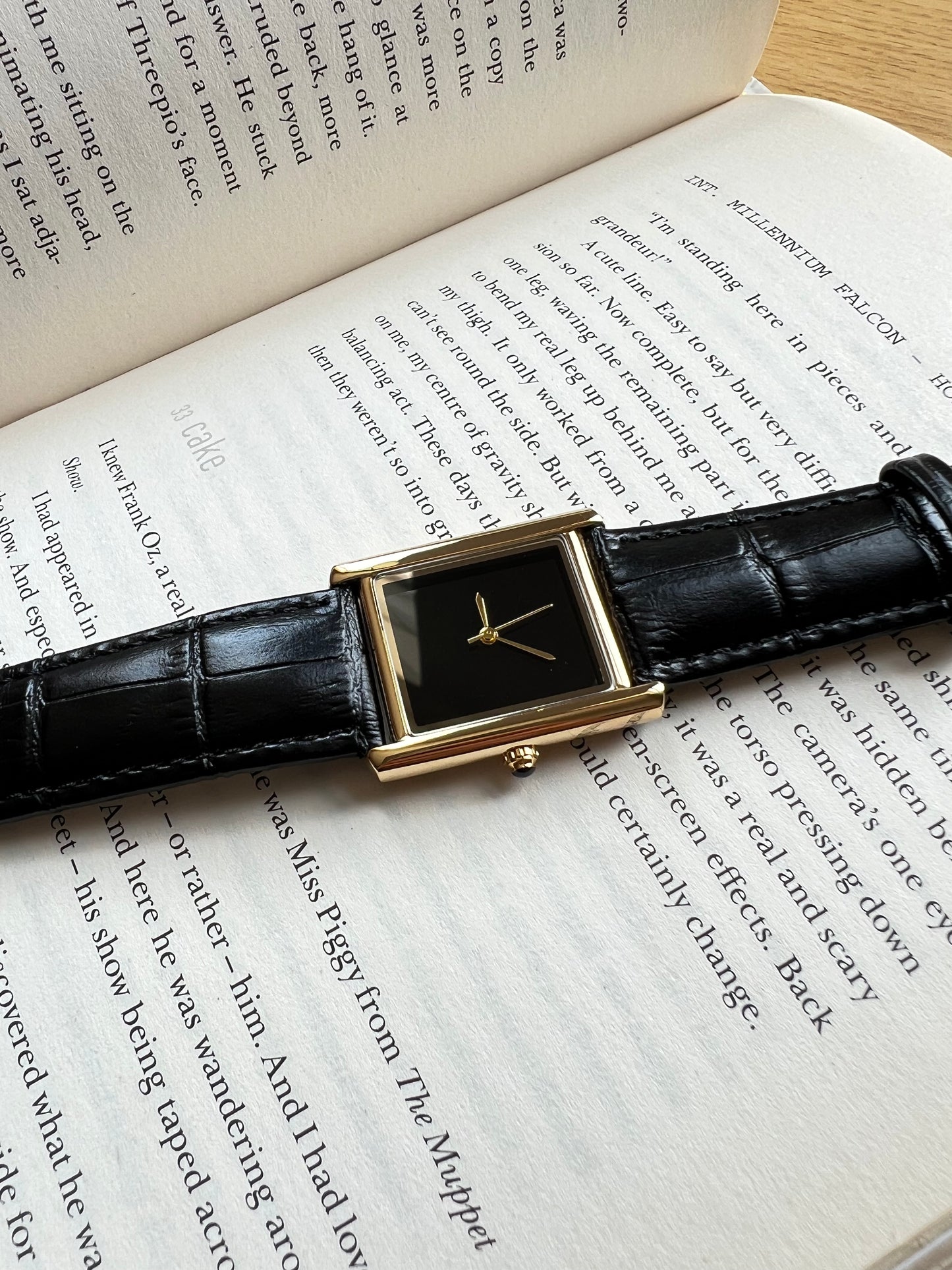 Black and Gold Men’s Watch
