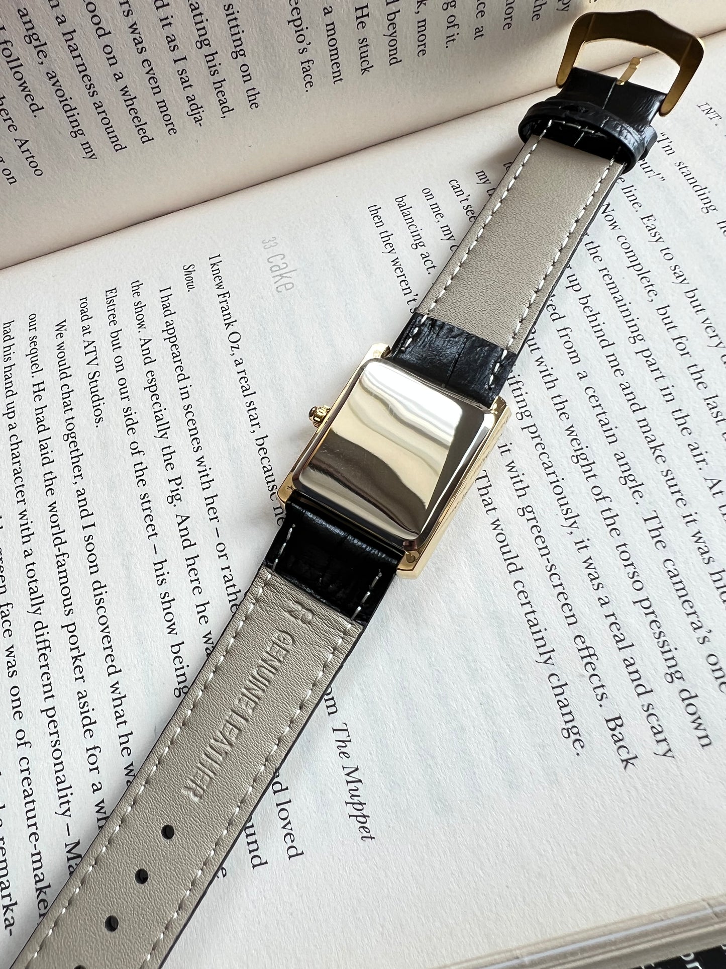 Black and Gold Men’s Watch