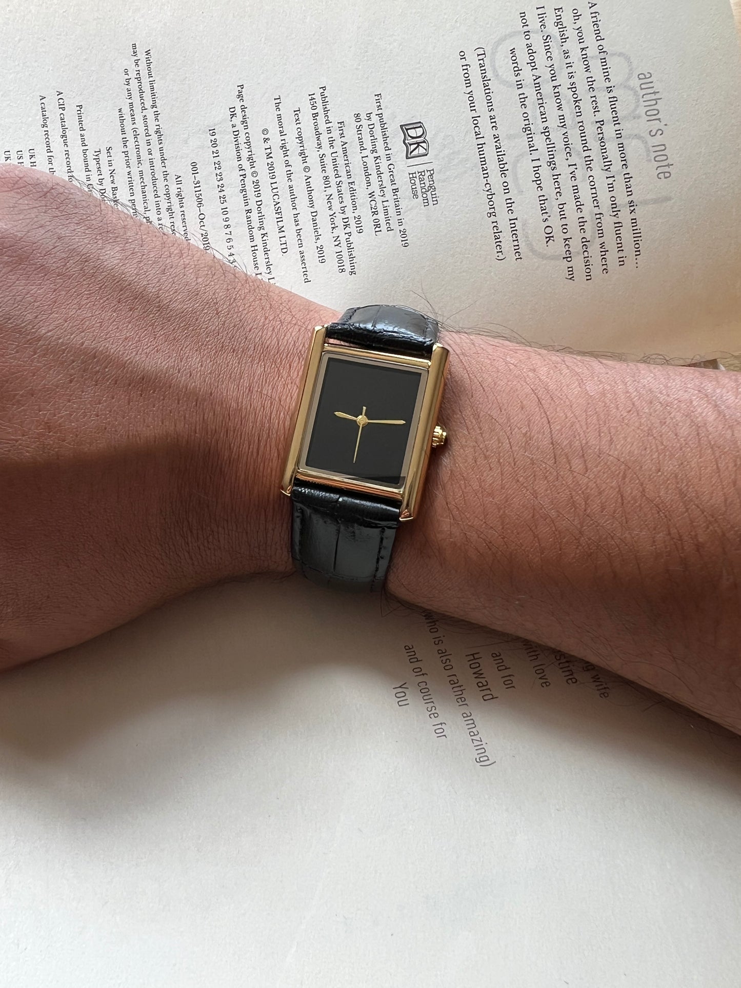 Black and Gold Men’s Watch