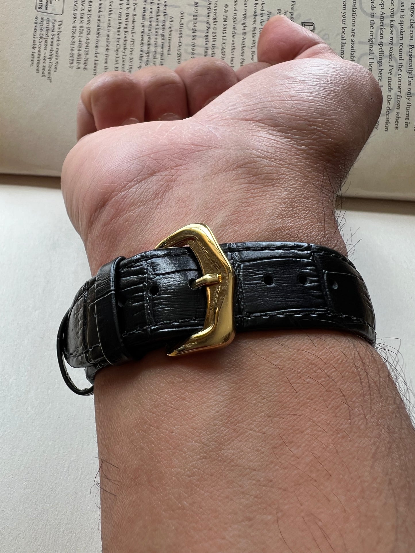 Black and Gold Men’s Watch